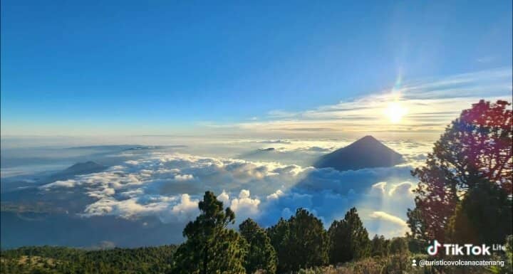 Sunrise Over the Cloud Sea