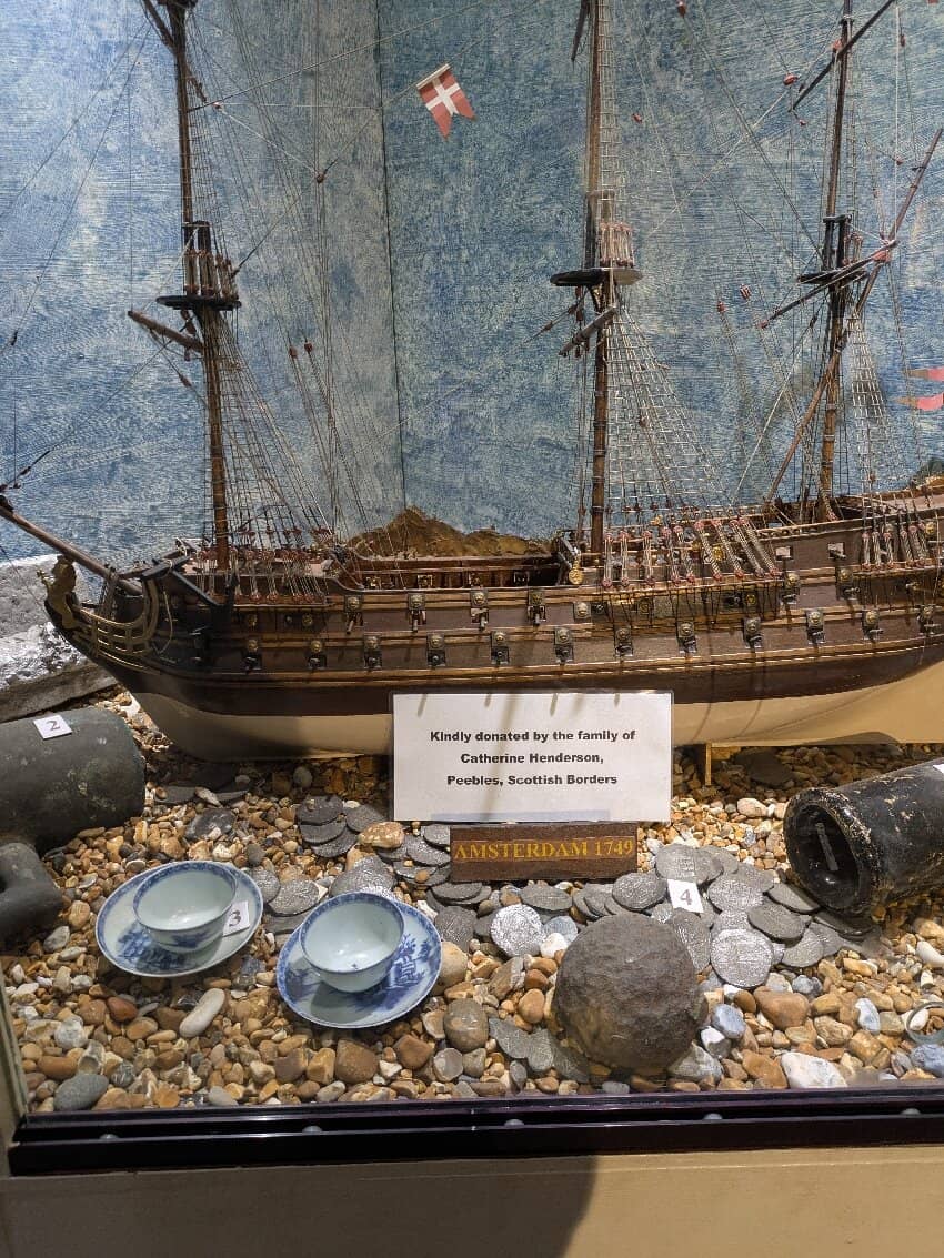 The Ship 'Amsterdam' Display