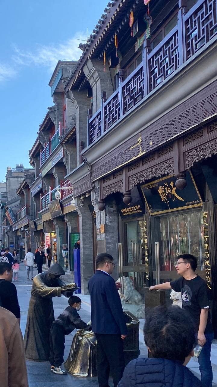 Bustling Local Atmosphere