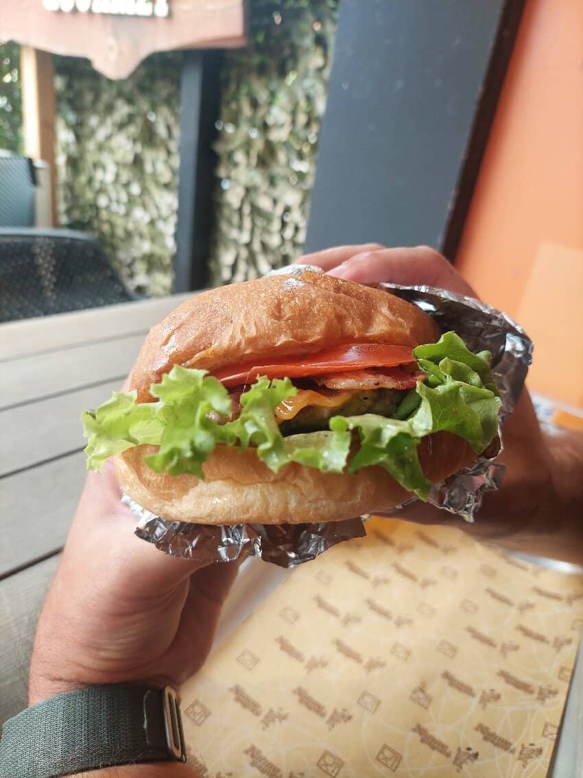 Signature Truffle Burger & Pizza Brie