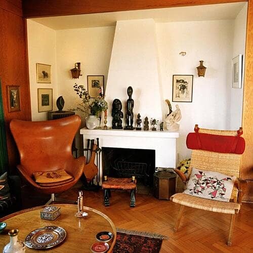The Author's Home