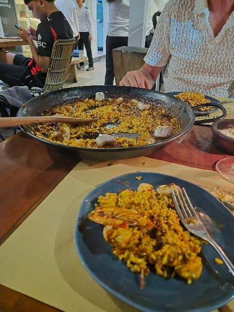 Generous Seafood Paella