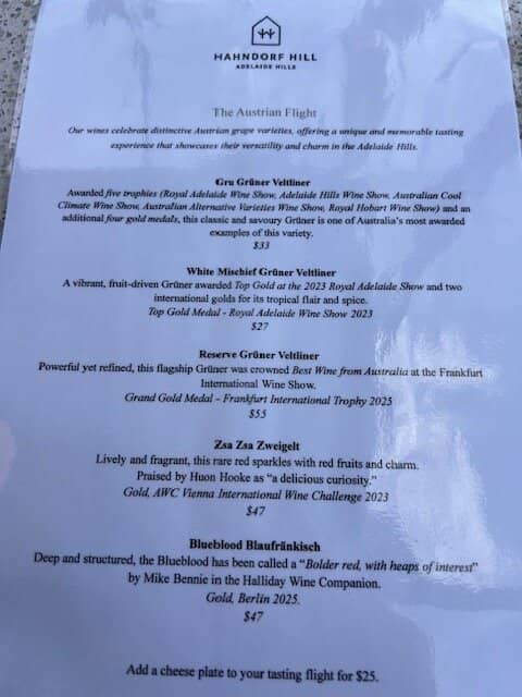 Austrian Varietal Wines