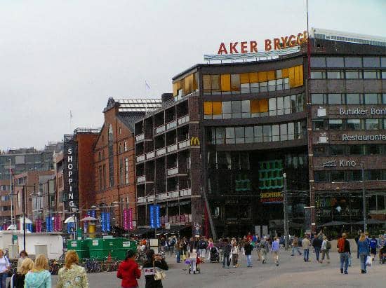 The Bustling Waterfront Promenade