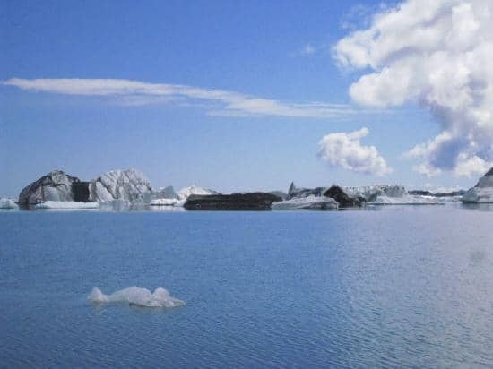 Glacier Calving Spectacle