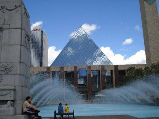City Hall Plaza Fountains