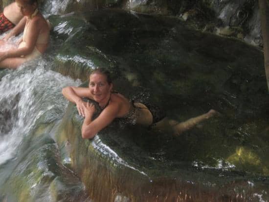 Mineral-Rich River Stream