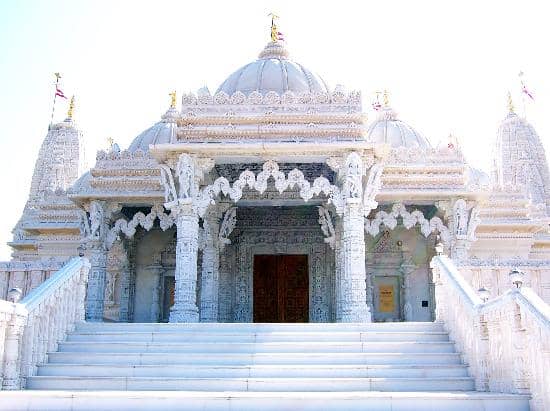 Magnificent White Temple Architecture