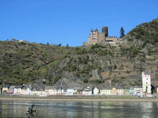 Rhine and Moselle River Confluence