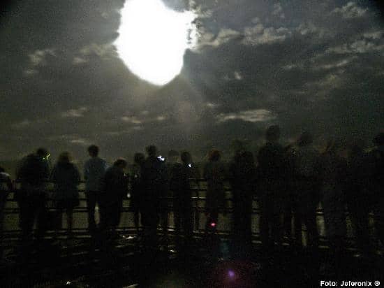 Devil's Throat by Moonlight