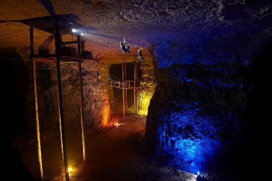 Underground Zipline Adventure