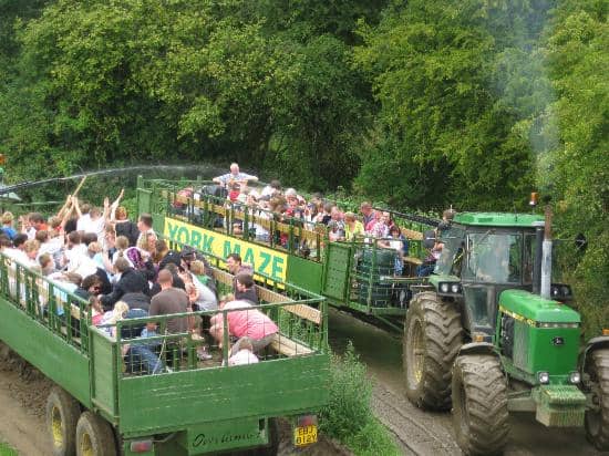 Crowmania Tractor Ride
