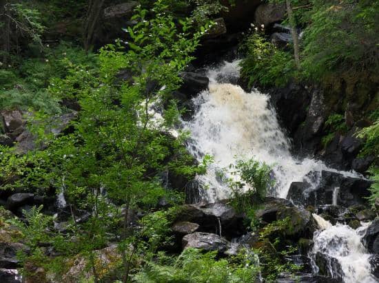 Rapids and Fireplace