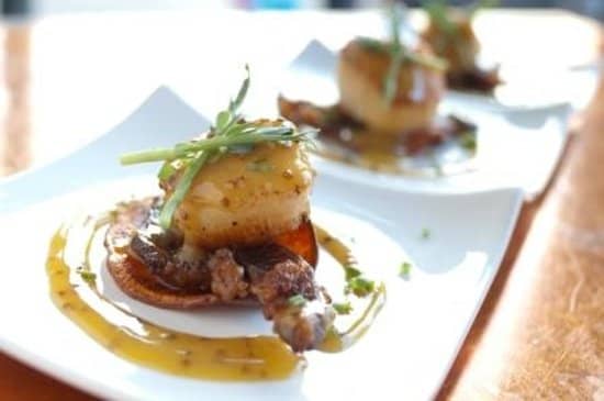 Scallops and Prime Rib Appetizer