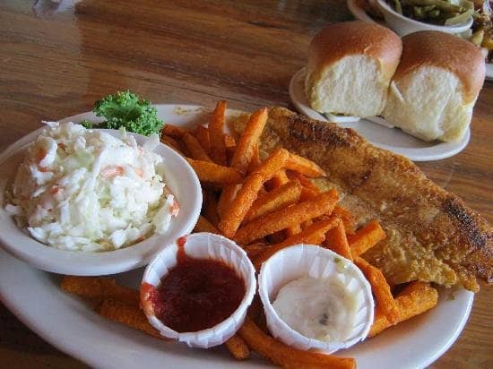 Generous Portions of Gulf Seafood