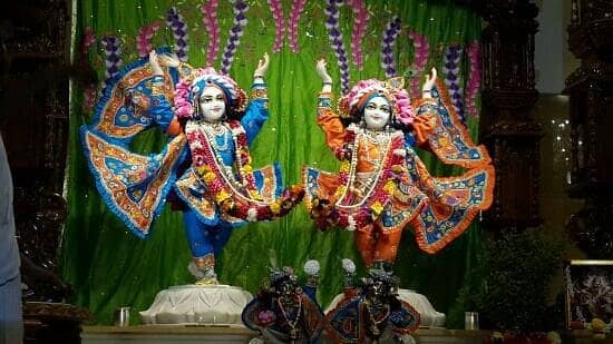 Deities of Radha VrindavanChandra