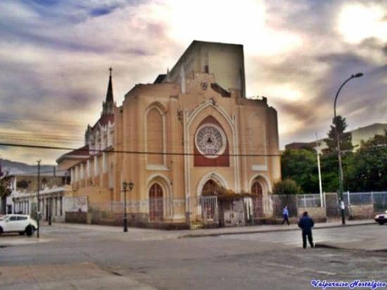 Restored Pillars and Stained Glass