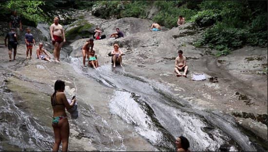 Natural Slides & Cliff Jumps
