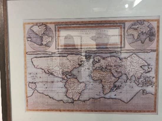 The 1492 World Map