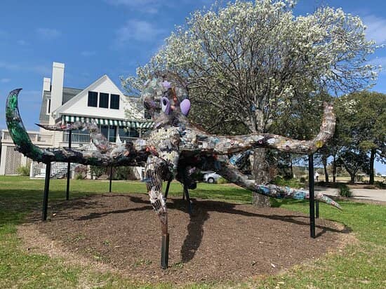 'Trash Octopus' Sculpture