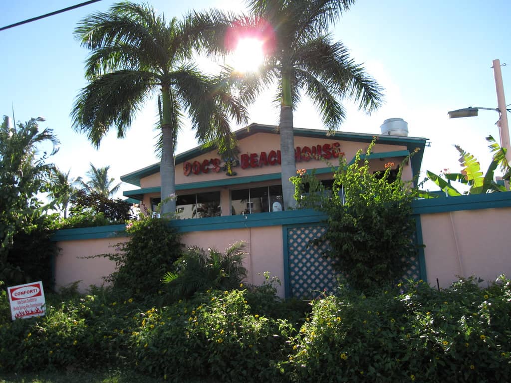 Casual Beachfront Dining