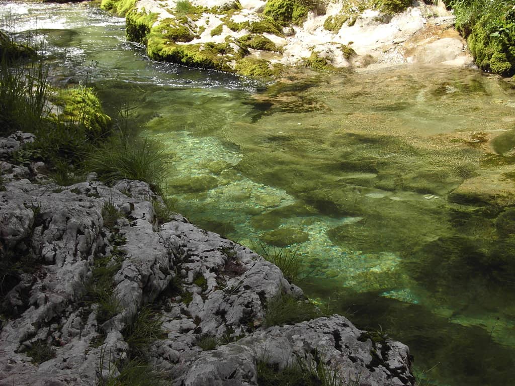Mostnica Waterfall (Slap Voje)