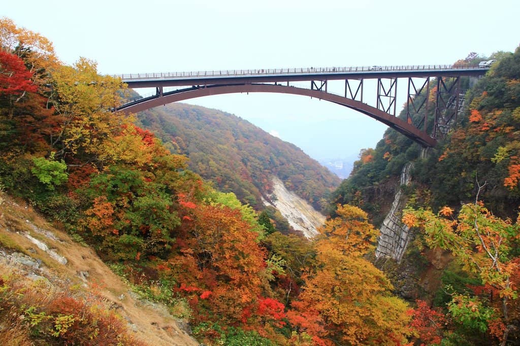 The Iconic Fudosawa Bridge