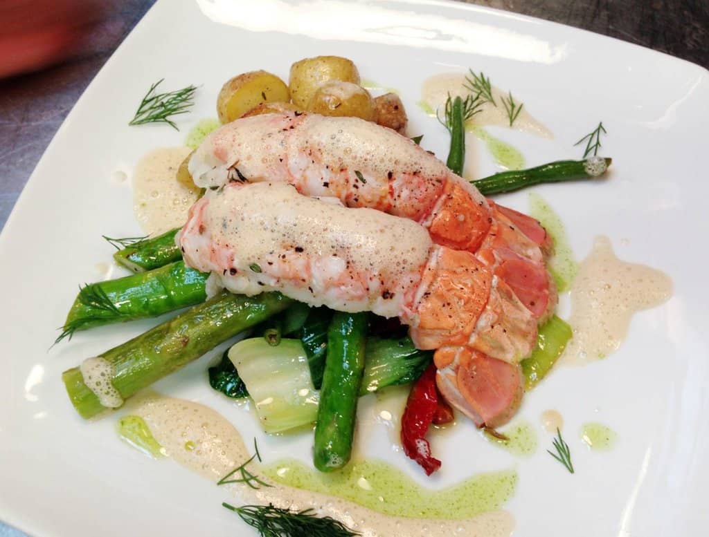 Vibrant Food Market Atmosphere