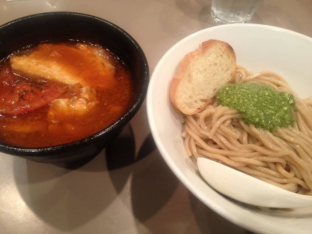 Shrimp Tomato Tsukemen