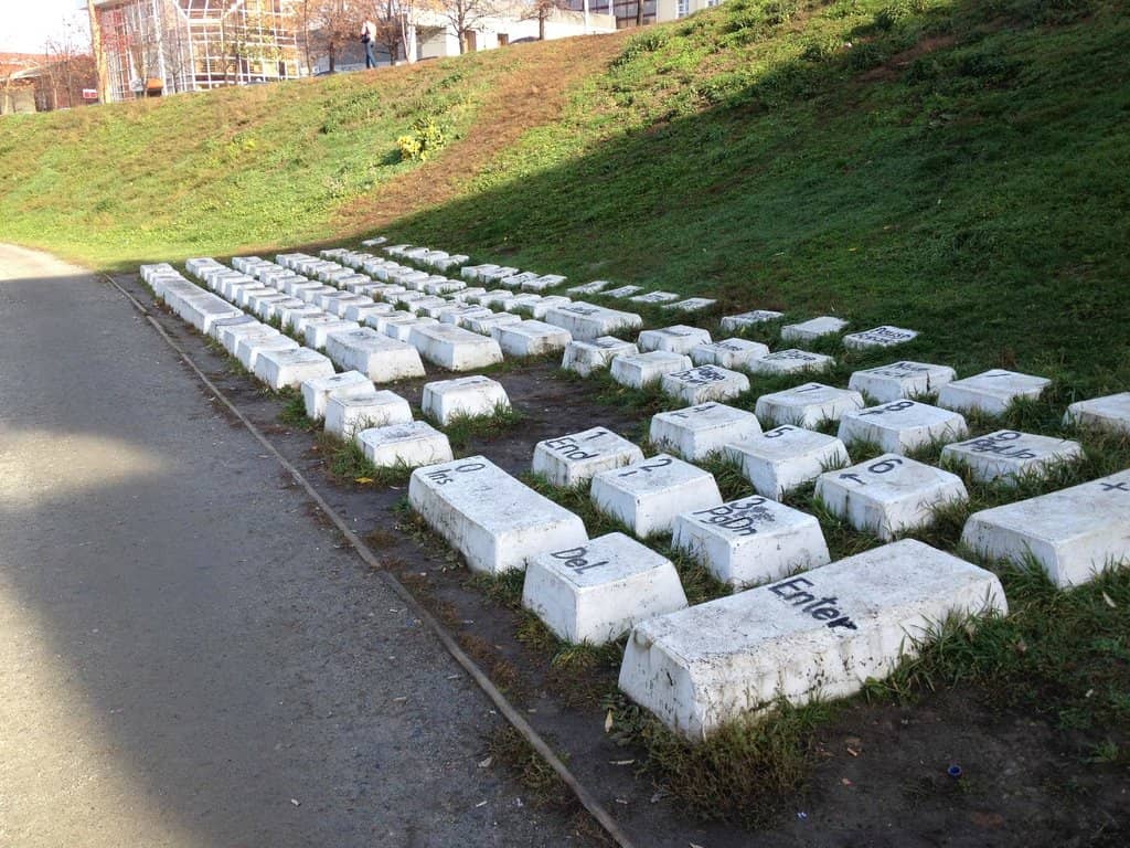 The Giant Keyboard