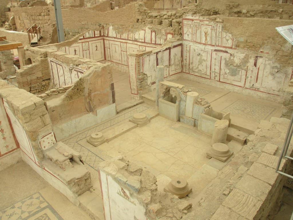 Intricate Mosaics and Frescoes