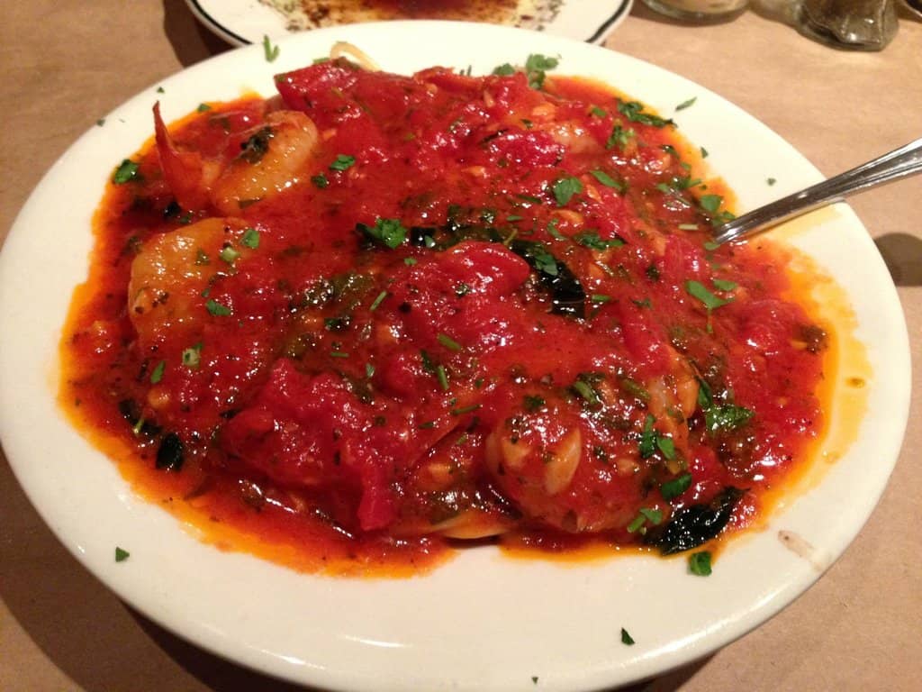 Shrimp Marinara