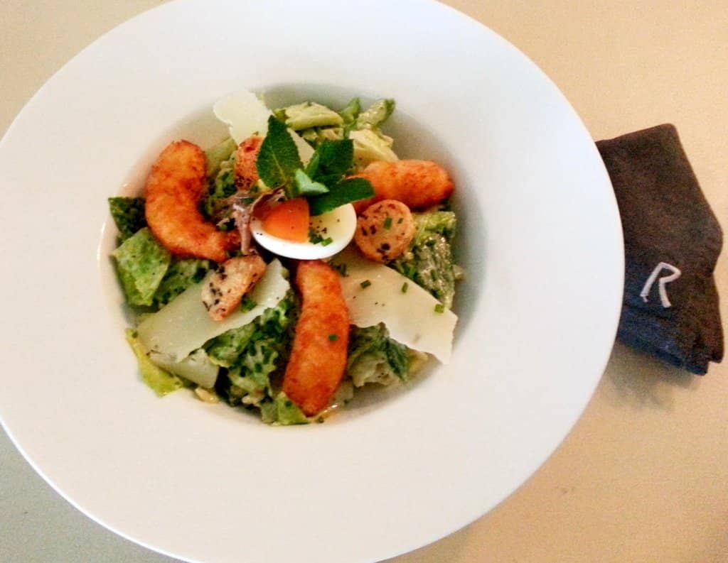 Gambas façon Caesar