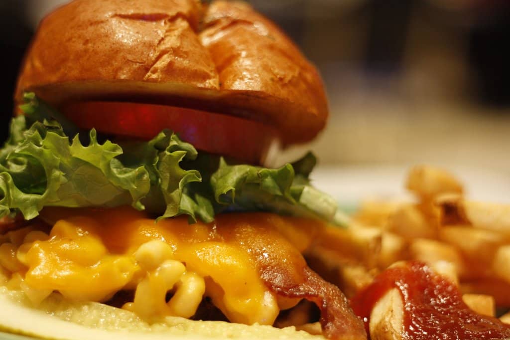 Mac & Cheese Burger