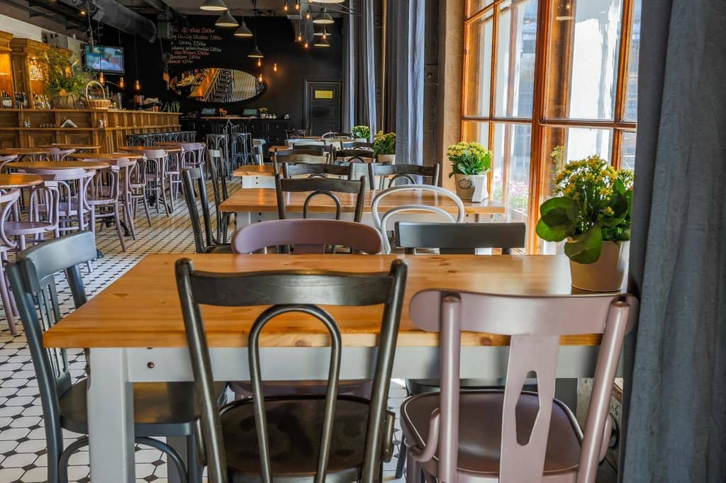 Vibrant Terrace Dining