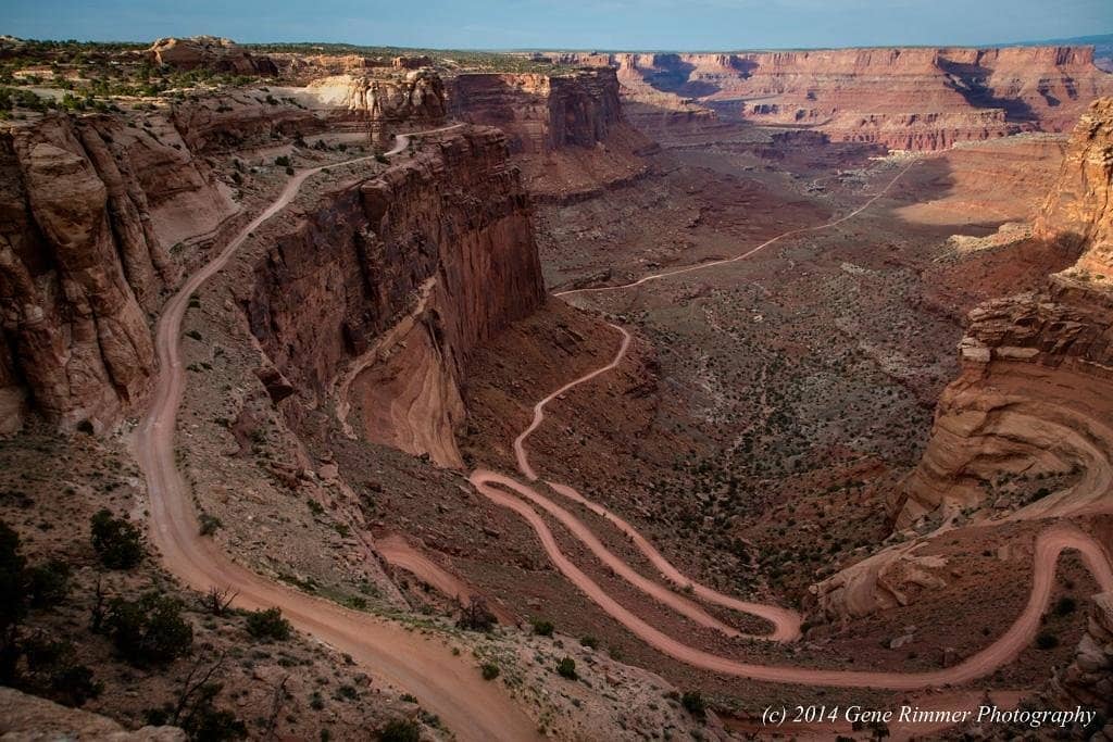 Shafer Trail Switchbacks