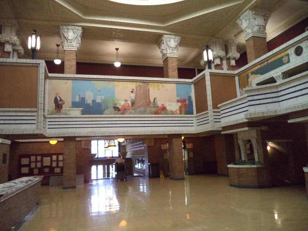 Intricate Interior Artwork