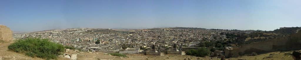 Panoramic Fes Medina View