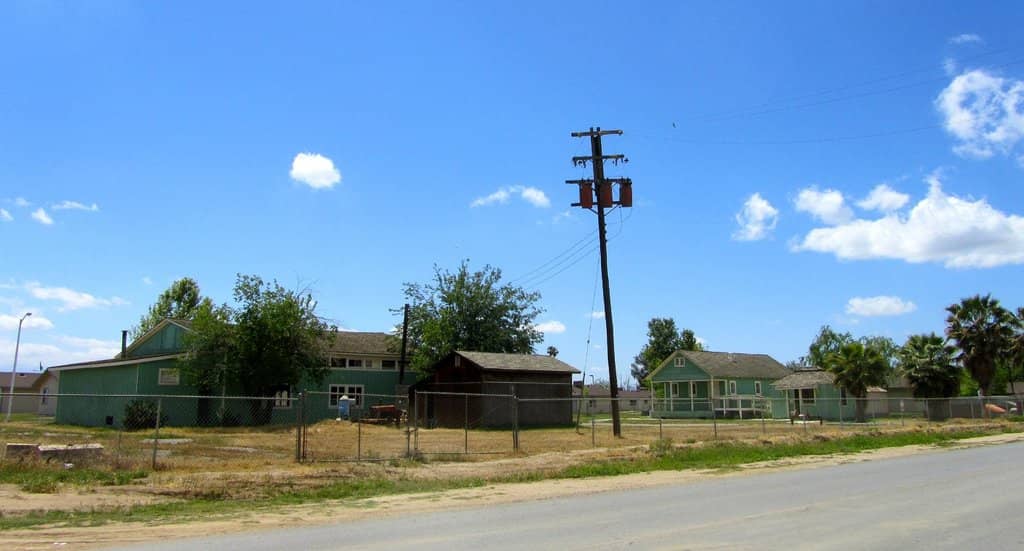 Farmworkers' Wheat Patch Camp Sign