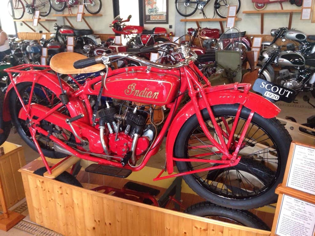 Diverse Historical Motorcycles