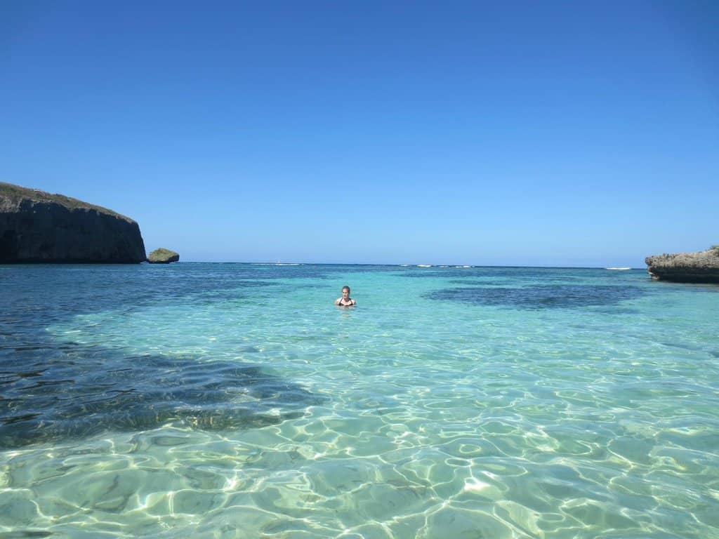 Snorkeling Near Rocks