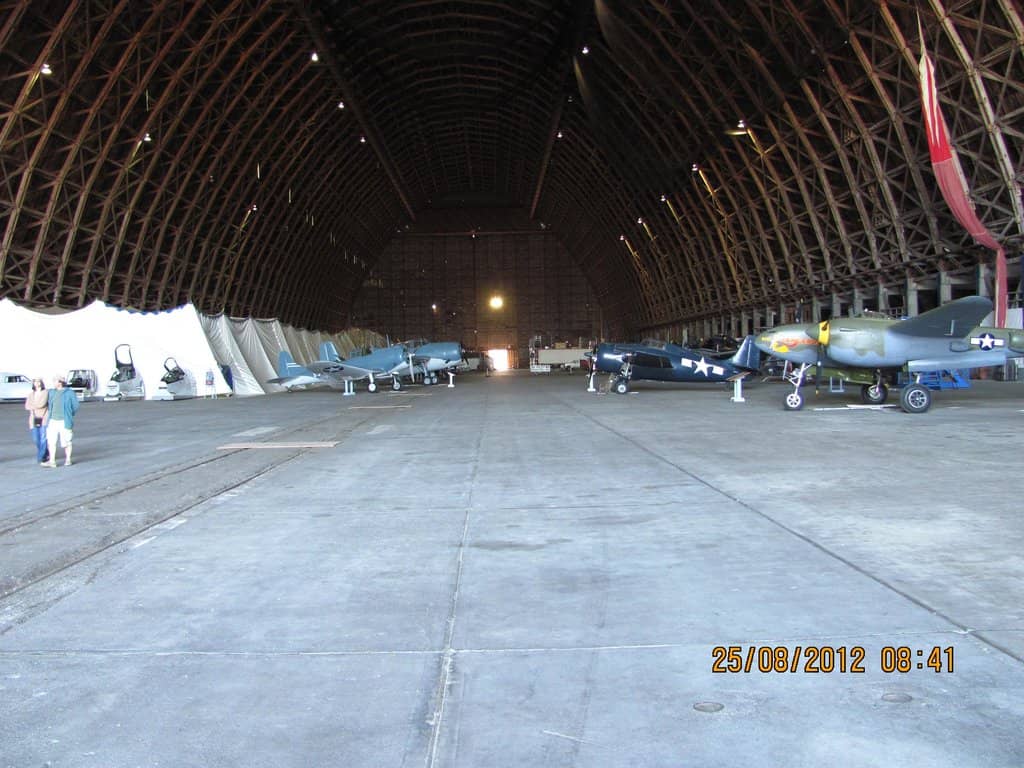 Detailed WWII Model Displays