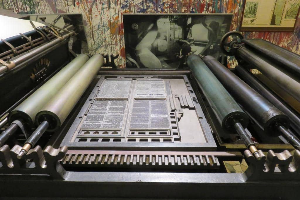First Cylindrical Press
