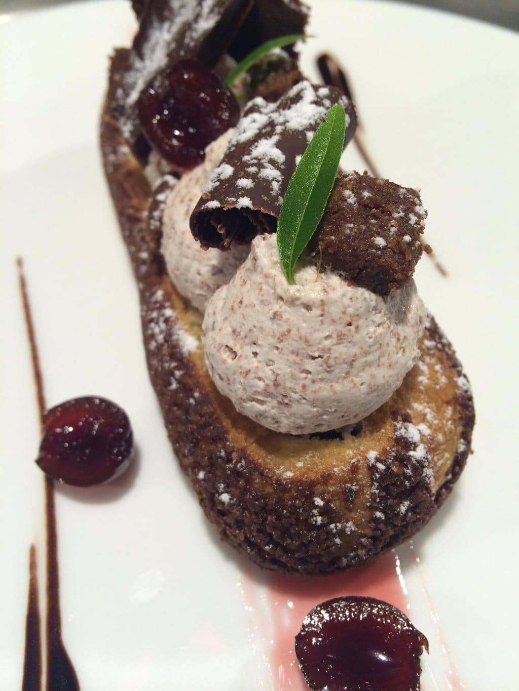 Artfully Presented French Dishes