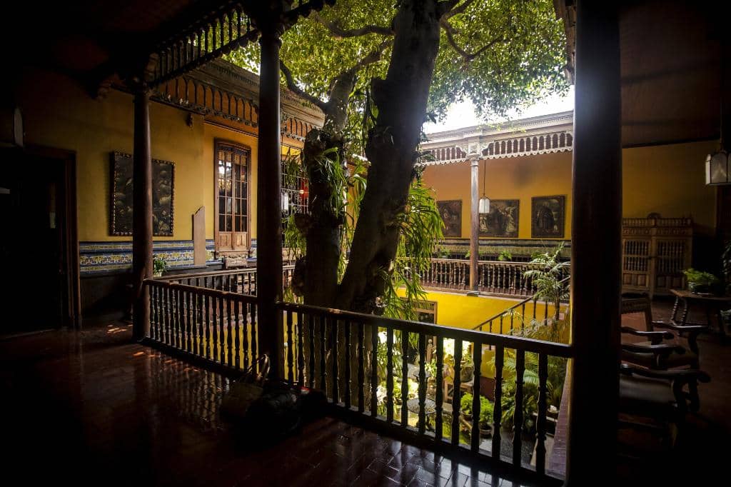 The Aliaga Family Courtyard