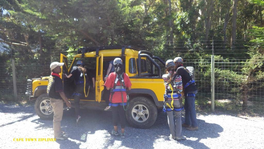 Table Mountain Zipline Views