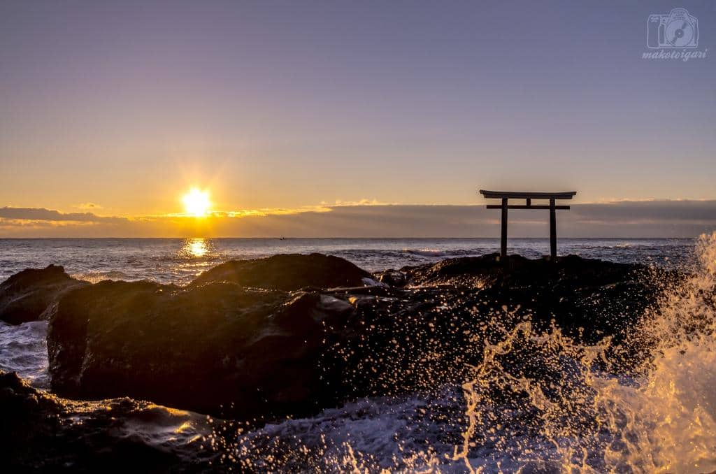Peaceful Seaside Shrine