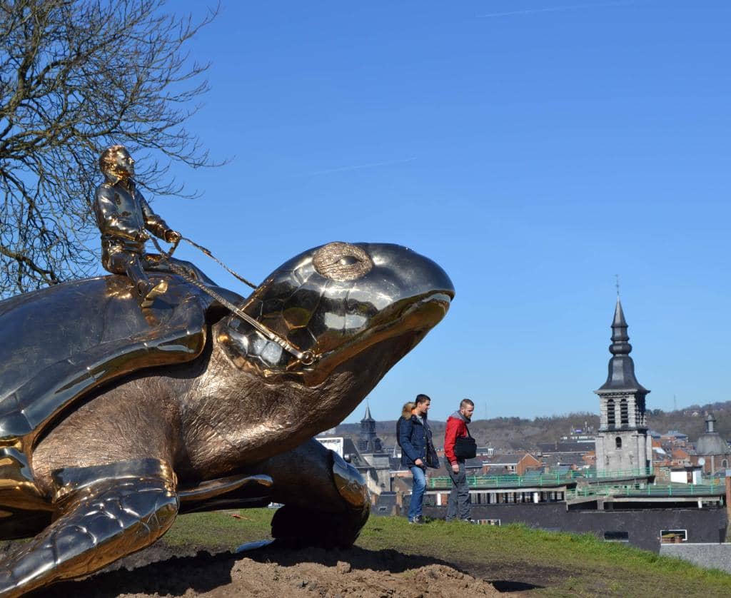 Lady with Puppet Series