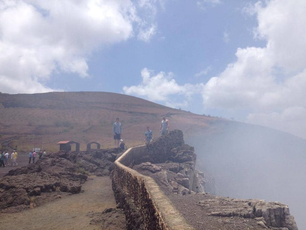 Volcanic Vents and Steam
