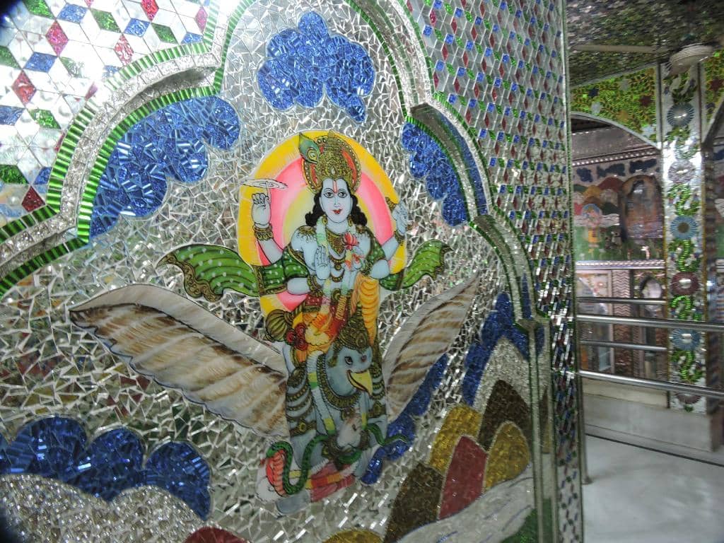 Vibrant Mirror Work